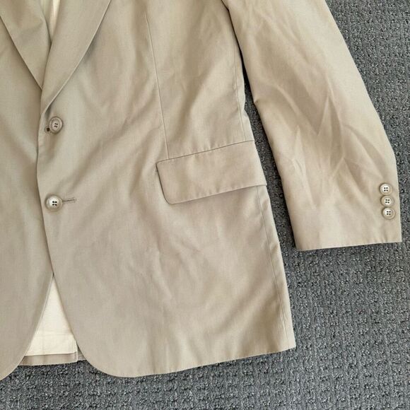 Sterling And Hunt Men's Blazer Tan - Picture 3 of 14